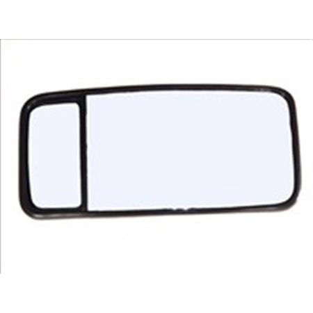 LP0430EP Side mirror L/R, with heating, length: 440mm, width: 220mm fits: 