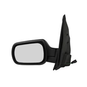 5402-04-1125387P Side mirror L (electric, embossed, with heating) fits: FORD FIEST