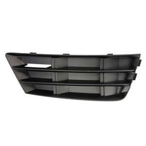 5513-00-0030911P Front bumper cover front L (plastic, black) fits: AUDI A4 B9 05.1