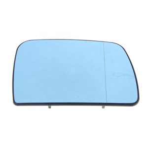 6102-02-1272888P Side mirror glass R (aspherical, with heating, blue) fits: BMW X5