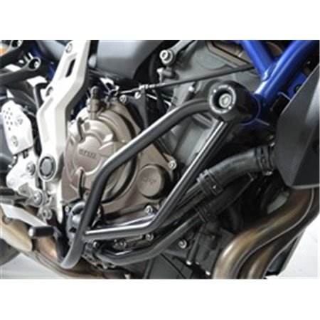 RDMOTO RDM-CF58KD - Engine cover RD Moto (engine bars, colour Black) fits: YAMAHA MT-07 689 2014-2016