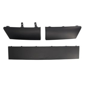 5510-00-6033920P Bumper trim front (3 pcs. set) fits: RENAULT CLIO III Ph II 06.09