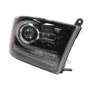 TYC 20-9391-A0-1 Headlamp R (HIR2/LED, manual, without ECE, insert colour: black) 