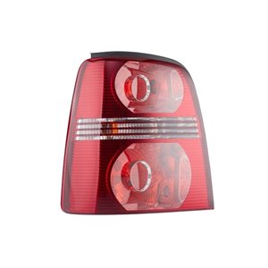 2SK009 477-051 Rear lamp L (P21W/R5W, indicator colour white, glass colour red/t