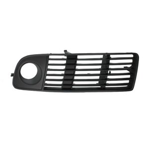 6502-07-0014997P Front bumper cover front L (TDI, with fog lamp holes, plastic, bl