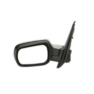 5402-04-1139389P Side mirror L (electric, embossed, with heating, chrome, under co
