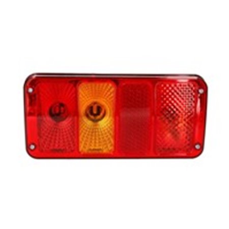 186 W29L Rear lamp L (red, with plate lighting)