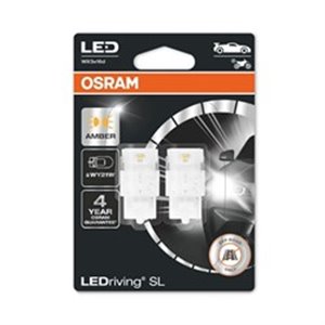 OSR7504DYP-02B LED light bulb (blister pack 2pcs) WY21W 12V 1,3W WX3X16D no cert