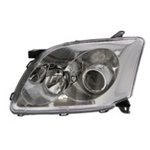 TYC 20-0370-15-2 Headlamp L (H1/H7, electric, with motor) fits: TOYOTA AVENSIS T25