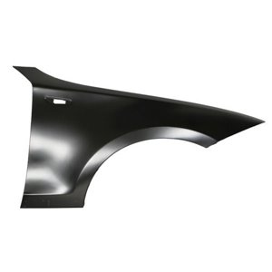 6504-04-0085312Q Front fender R (with indicator hole, galvanized, TÜV) fits: BMW 1