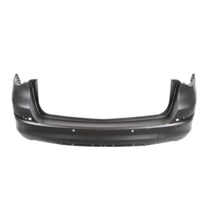 5506-00-5053952Q Bumper (rear, with parking sensor holes, for painting, TÜV) fits: