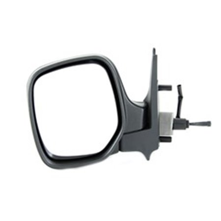 5402-04-9253972P Side mirror L (mechanical, embossed, with heating, under coated) 