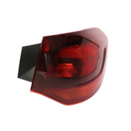 TYC 11-11875-11-2 Rear lamp R (external, indicator colour smoked, glass colour red)