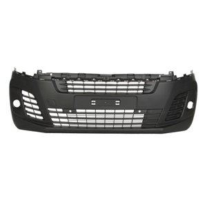 5510-00-0559902Q Bumper (front, with fog lamp holes, with parking sensor holes, bl