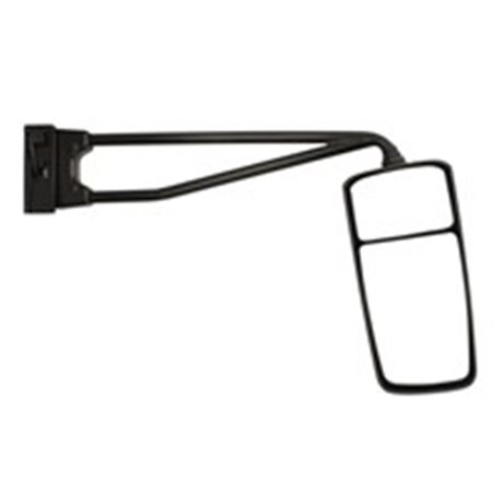 LPR9822PESR Side mirror R, with heating, electric, long fits: SOLARIS ALPINO,