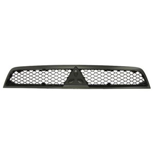 6502-07-3719995P Front grille (black) fits: MITSUBISHI LANCER VIII 01.08 12.10
