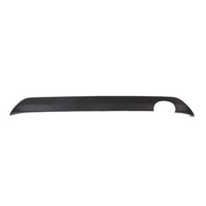 5511-00-5509971P Bumper valance rear (with opening for double exhaust pipe, black,