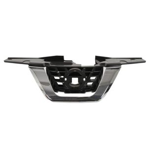 6502-07-1601994P Front grille middle (with chrome stipe; with hole for camera) fit