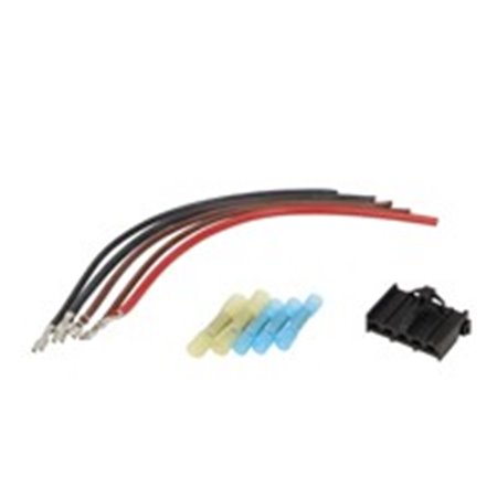 SENCOM 10004 - Harness wire for headlamps (195mm, number of pins: 2, heat-shrinkable sleeve with a plug) fits: ABARTH 500 / 595