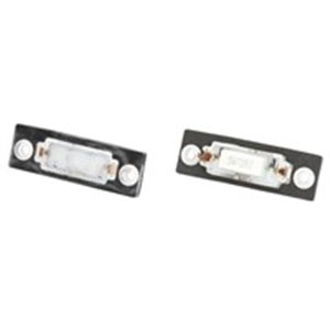 CLP028 Licence plate lighting LED, ligght colour: white; set, 12V,, with