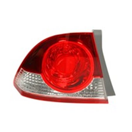 TYC 11-0978-01-2 Rear lamp L (external, indicator colour white, glass colour red) 