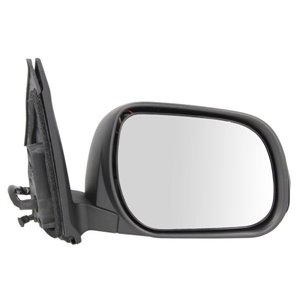5402-19-2002530P Side mirror R (electric, embossed, with heating, chrome, under co