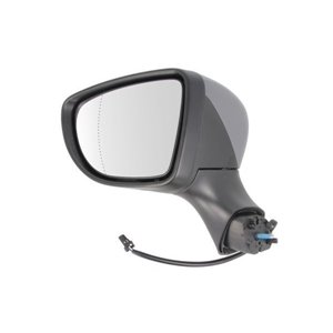 5402-09-2002127P Side mirror L (electric, aspherical, with heating, chrome, under 