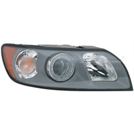 TYC 20-1032-15-2 Headlamp L (H7/HB3, electric, with motor, insert colour: grey) fi
