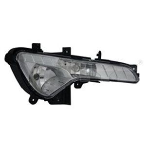 TYC 19-11028-01-2 Fog lamp L (H27W) fits: KIA SPORTAGE II, SPORTAGE III 07.10 