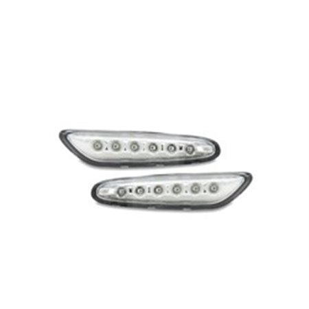 L04-140-001LED Indicator lamp set L/R (transparent, LED) fits: BMW 1 (E82), 1 (E