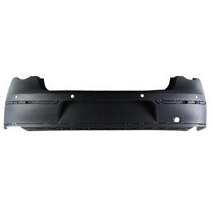 5506-00-9540952P Bumper (rear, with parking sensor holes, for painting) fits: VW P