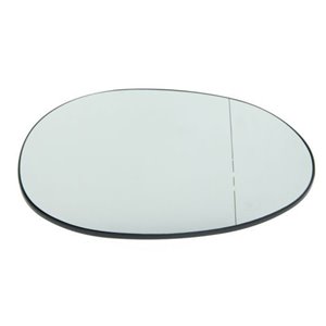 6102-02-1293857P Side mirror glass L (aspherical) fits: CITROEN C1; PEUGEOT 107; T