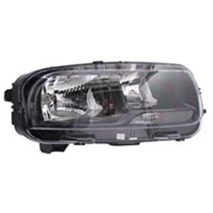 VAL045409 Headlamp R (halogen, H1/H7, electric, with motor) fits: CITROEN C