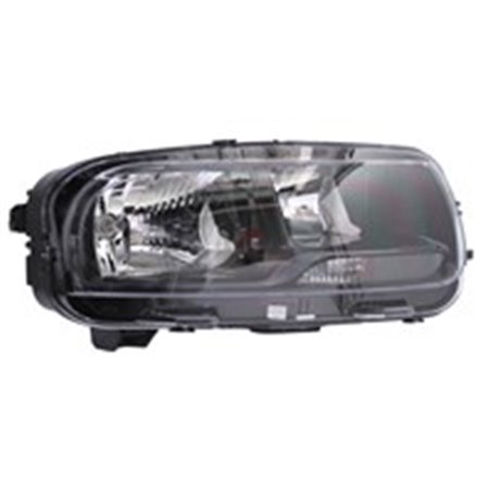 VAL045409 Headlamp R (halogen, H1/H7, electric, with motor) fits: CITROEN C