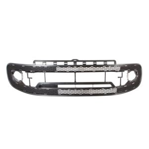 6502-07-9516910P Front bumper cover front (dark grey) fits: VW UP 08.11 07.16