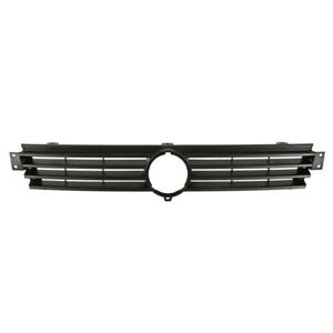6502-07-9505990P Front grille (classic; for station wagon, black) fits: VW CADDY I