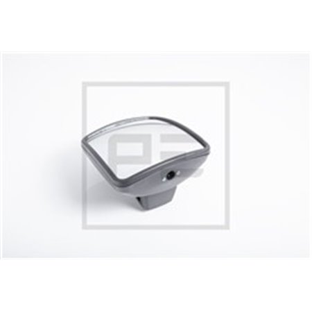 038.119-80 Side mirror L/R, length: 202mm, width: 198mm fits: MAN L2000, M 2