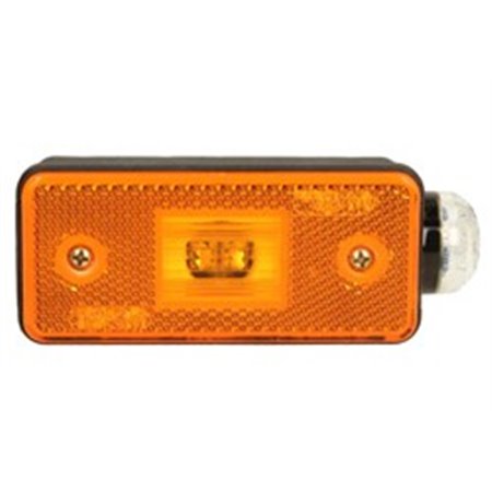 121PK W22 24V WAS markeringslampa hängande höger, led, orange från bakre position