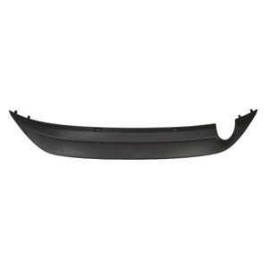 5511-00-9550970P Bumper valance rear (dark grey, with a cut out for exhaust pipe: 