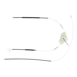 6205-43-003807P Window lifter repair kit front L (cables, electric) fits: SKODA O