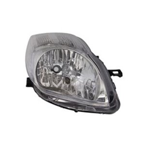 TYC 20-12011-05-2 Headlamp R (H4, electric, without motor, insert colour: chromium 