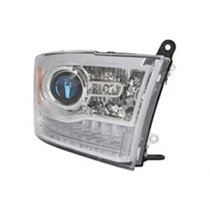 TYC 20-9391-00-1 Headlamp R (HIR2/LED, manual, without ECE, insert colour: chromiu