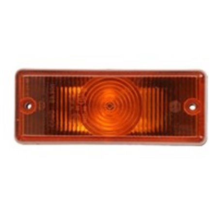 7.25114 Indicator lamp front L/R (glass colour: orange, P21W, for steel b