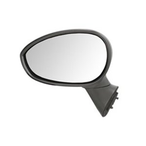 5402-04-1139933P Side mirror L (electric, embossed, with heating, under coated) fi
