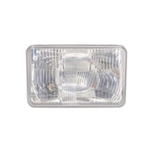 RE.27080.00 Headlamp L/R (H4/T4W, manual, main bulb seal, insert colour: chro