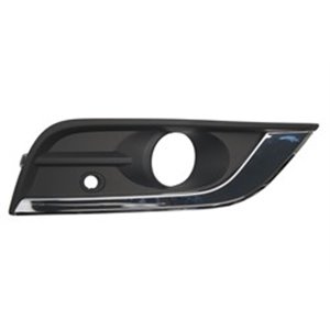 6502-07-6054918P Front bumper cover front R (with chrome stipe, with fog lamp hole