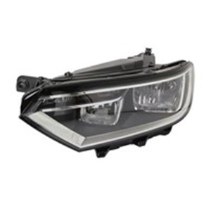 VAL046623 Headlamp R (halogen, H7/H9, electric, without motor) fits: VW PAS