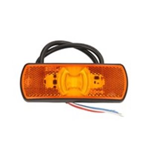 SM-UN116 Outline marker lights L/R, orange, LED, height 44mm; width 122mm;