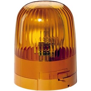 2RL007 550-001 Rotating beacon (yellow, 12V, halogen, H1, 3 Point fitting)
