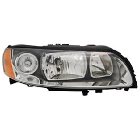 TYC 20-11036-06-2 Headlamp L (H7/H9, electric, without motor, insert colour: black)